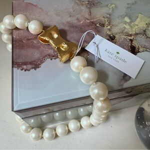 Kate Spade Pearls Short Necklace NWT!